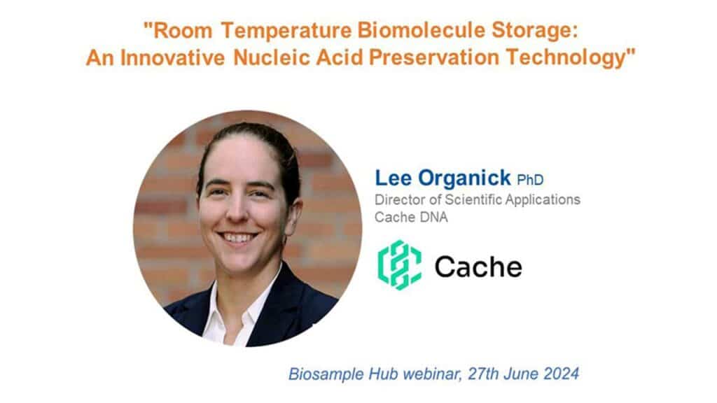 Cache DNA sponsored webinar